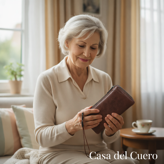 Cartera Miguel de cuero premium con protección RFID