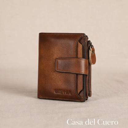 Cartera Jonas de triple pliegue