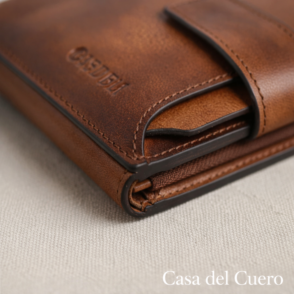 Cartera Jonas de triple pliegue