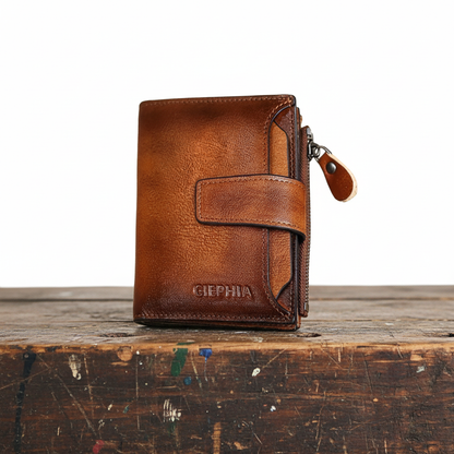 Cartera Jonas de triple pliegue