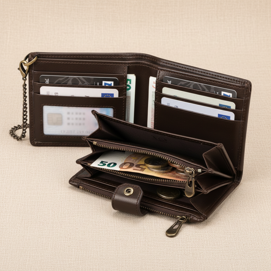 Cartera Julio con protección RFID